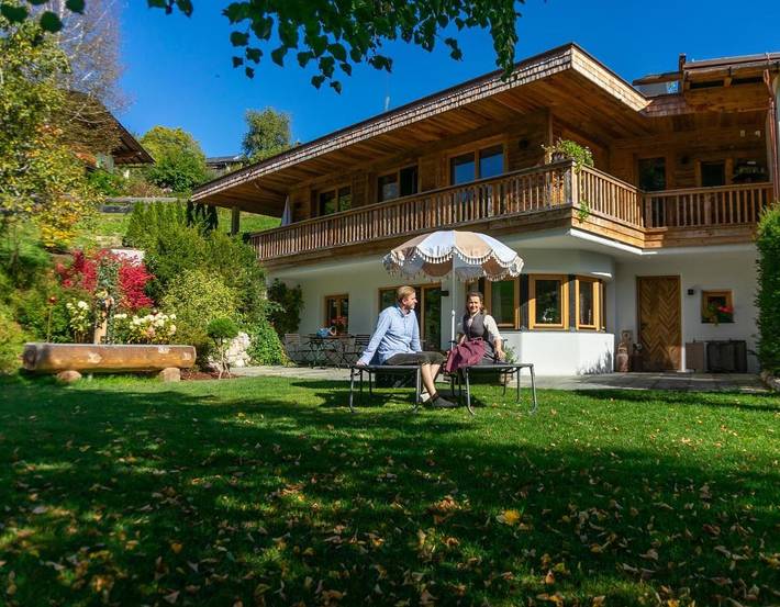 Ferienwohnung für 4 Personen, mit Garten und Ausblick - 1
