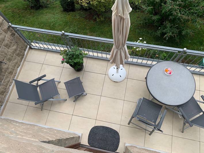 Ferienwohnung für 3 Personen, mit Balkon und Garten am Vogelsberg Region - 2