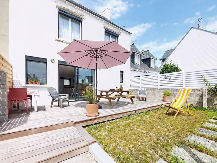 Maison de vacances pour 6 personnes, avec Terrasse et Jardin à Guilvinec