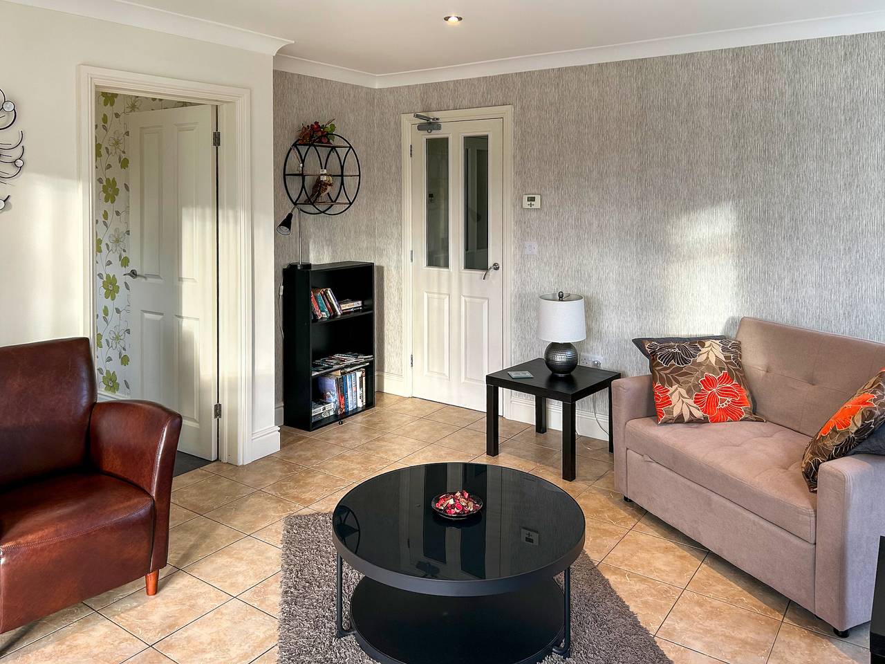 At Cedar Lodge Apartment in Maughold, Isle of Man