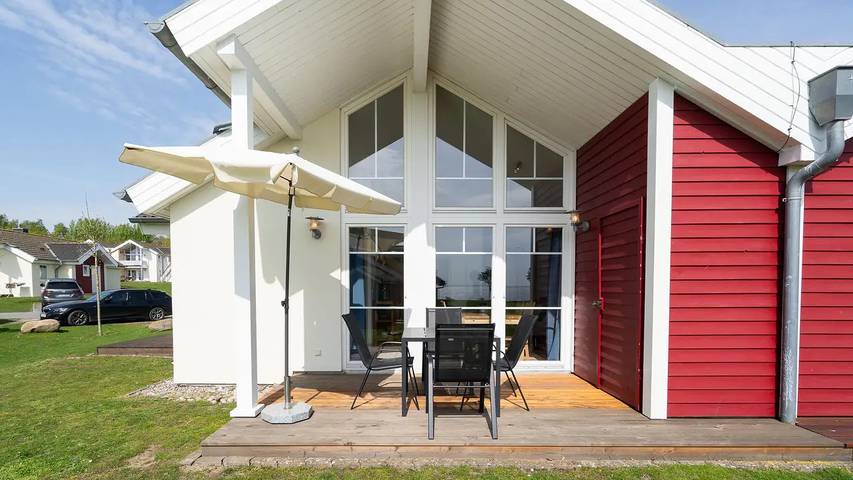 Ferienhaus für 4 Personen, mit Balkon und Sauna sowie Garten in Hansa-Park - 4