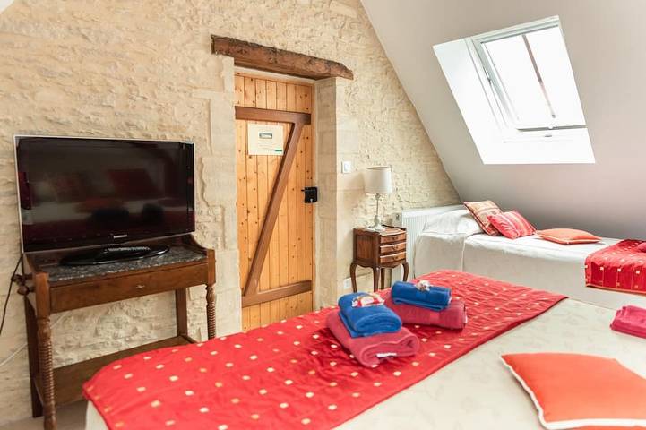 Gîte pour 3 personnes, avec jardin et terrasse à Meuvaines - 2