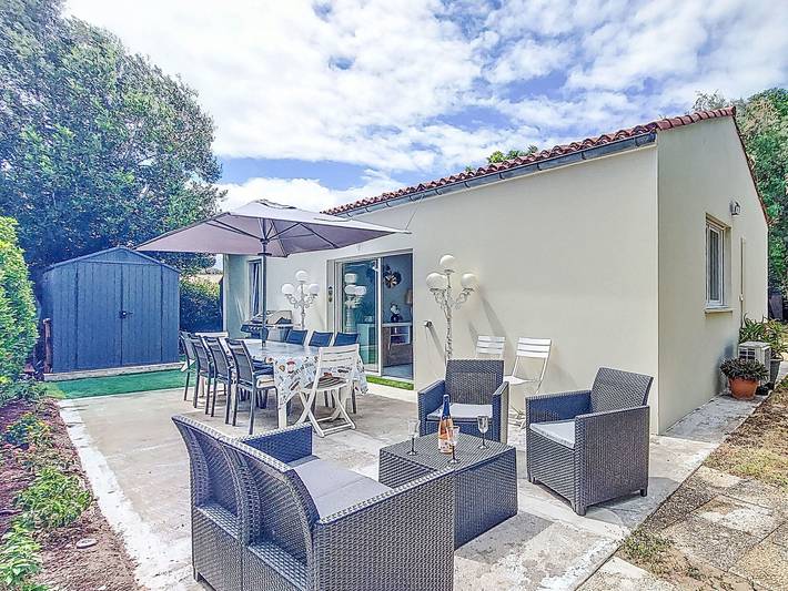 Location de vacances pour 6 personnes, avec terrasse et jardin à Rivedoux-Plage - 3