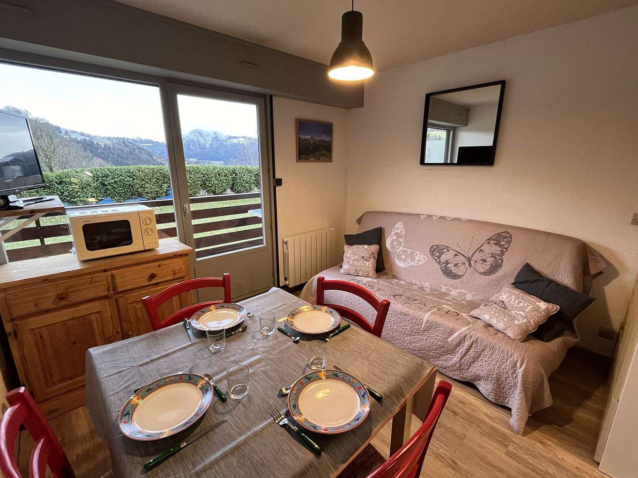 Appartement De Vacances pour 4 Personnes dans Le Grand-Bornand, Région d'Annecy