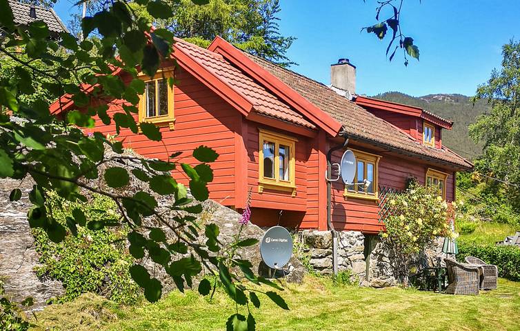Ferienhaus für 4 Personen mit Terrasse in Hardangerfjord