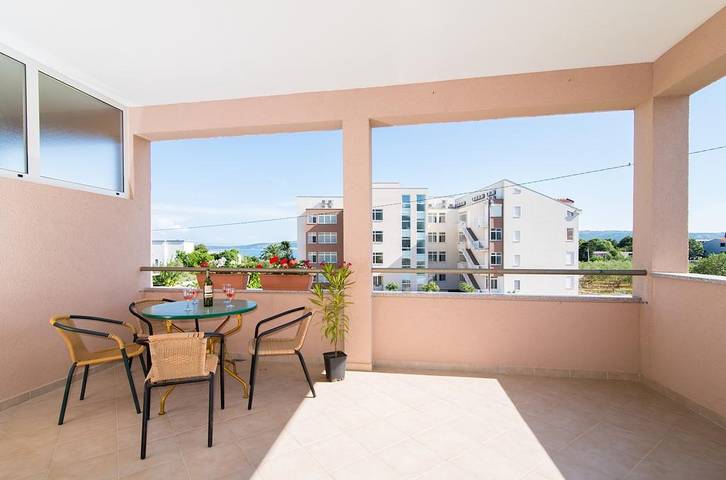 Ferienwohnung für 4 Personen, mit Balkon/Terrasse