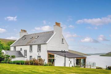 Ferienhaus für 15 Personen, mit Whirlpool auf den Shetland Inseln