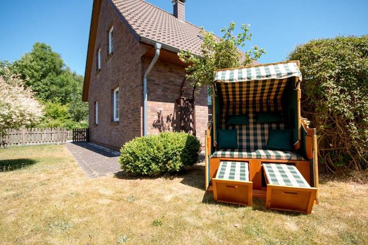 Ferienhaus für 7 Personen, mit Ausblick und Garten, mit Haustier in Garding