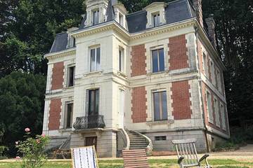 Château pour 3 personnes, avec jardin dans la Sarthe