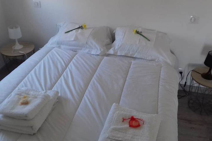 Location de vacances pour 4 personnes, avec sauna et jacuzzi ainsi que terrasse et jardin à Leychert - 4