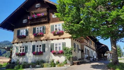 Ferienwohnung für 4 Personen, mit Garten und Terrasse in Oberstaufen