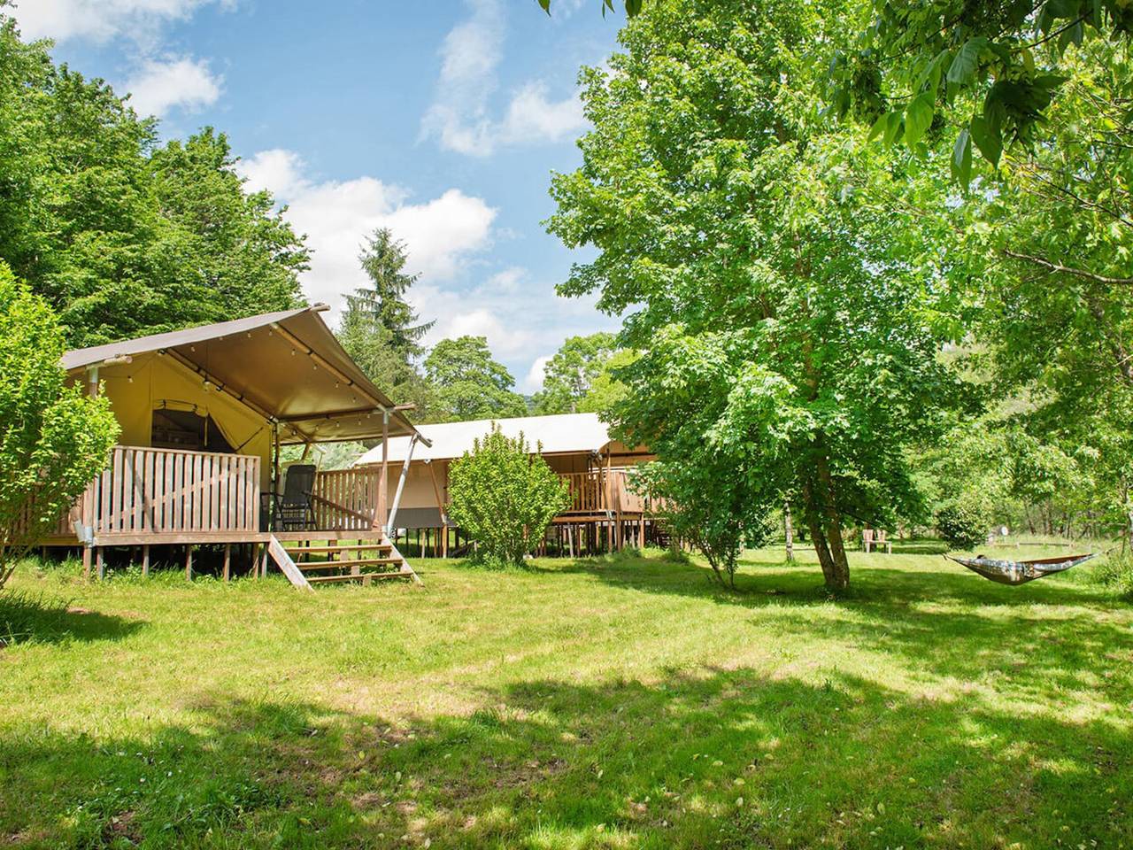 Luxus Safarilodge mit Privatbad in Regio Zwolle