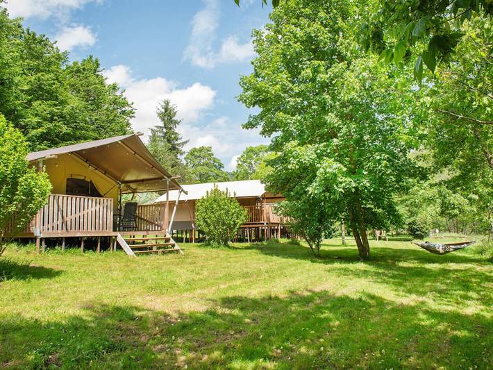 Luxus-Zelt für 4 Personen, mit Garten, mit Haustier in Drenthe