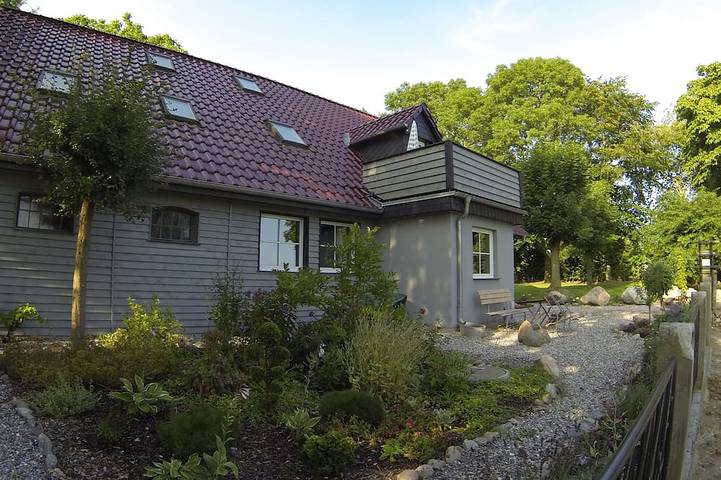 Ferienwohnung für 4 Personen, mit Balkon, mit Haustier in Poseritz