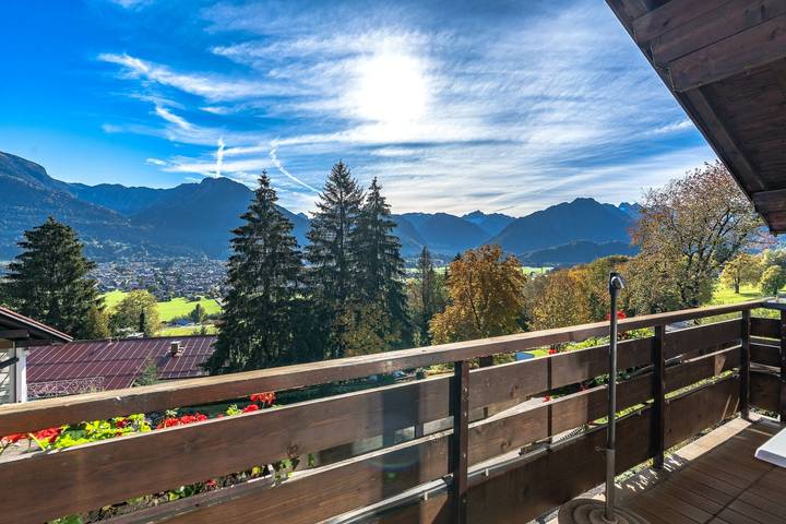 Ferienwohnung für 3 Personen, mit Balkon und Ausblick in Oberstdorf - 3