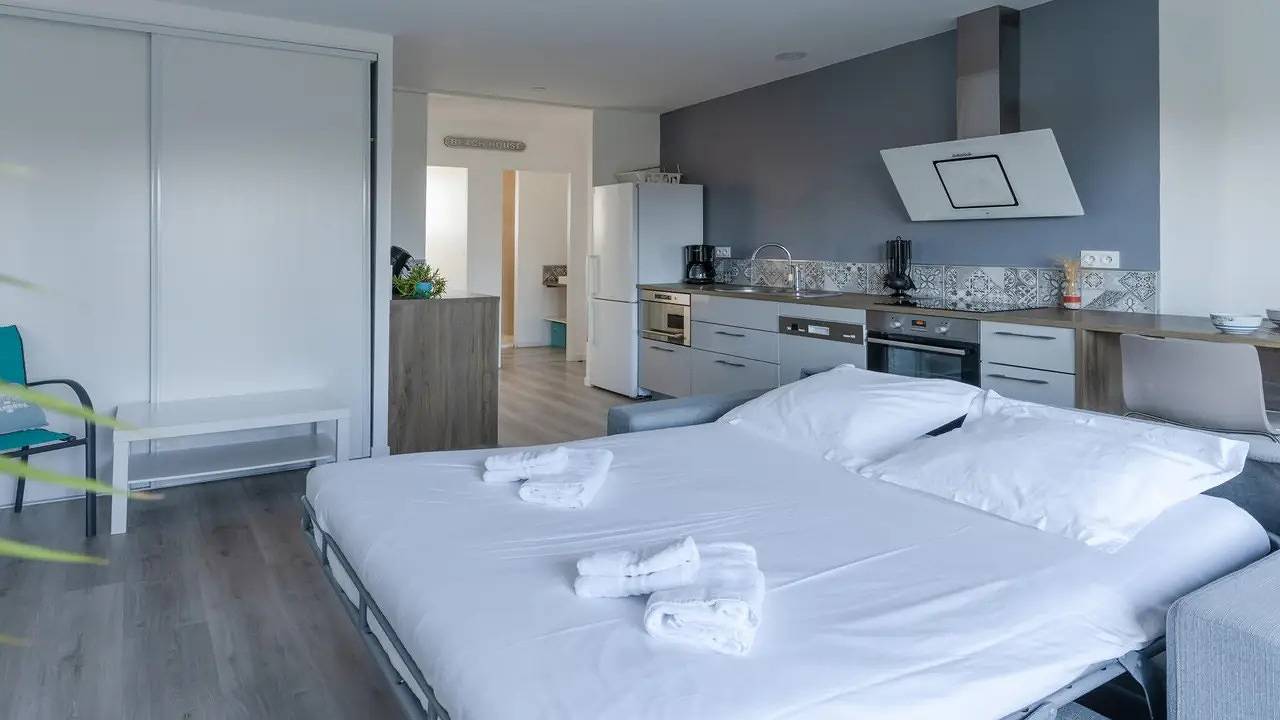 Apartamento vacacional entero, Ferienwohnung für 4 Personen (60 m²) in Ploudalmézeau in Ploudalmézeau, Región de Brest