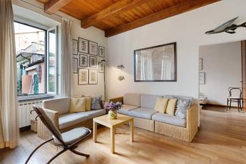 Gîte pour 4 personnes, avec balcon dans Levanto