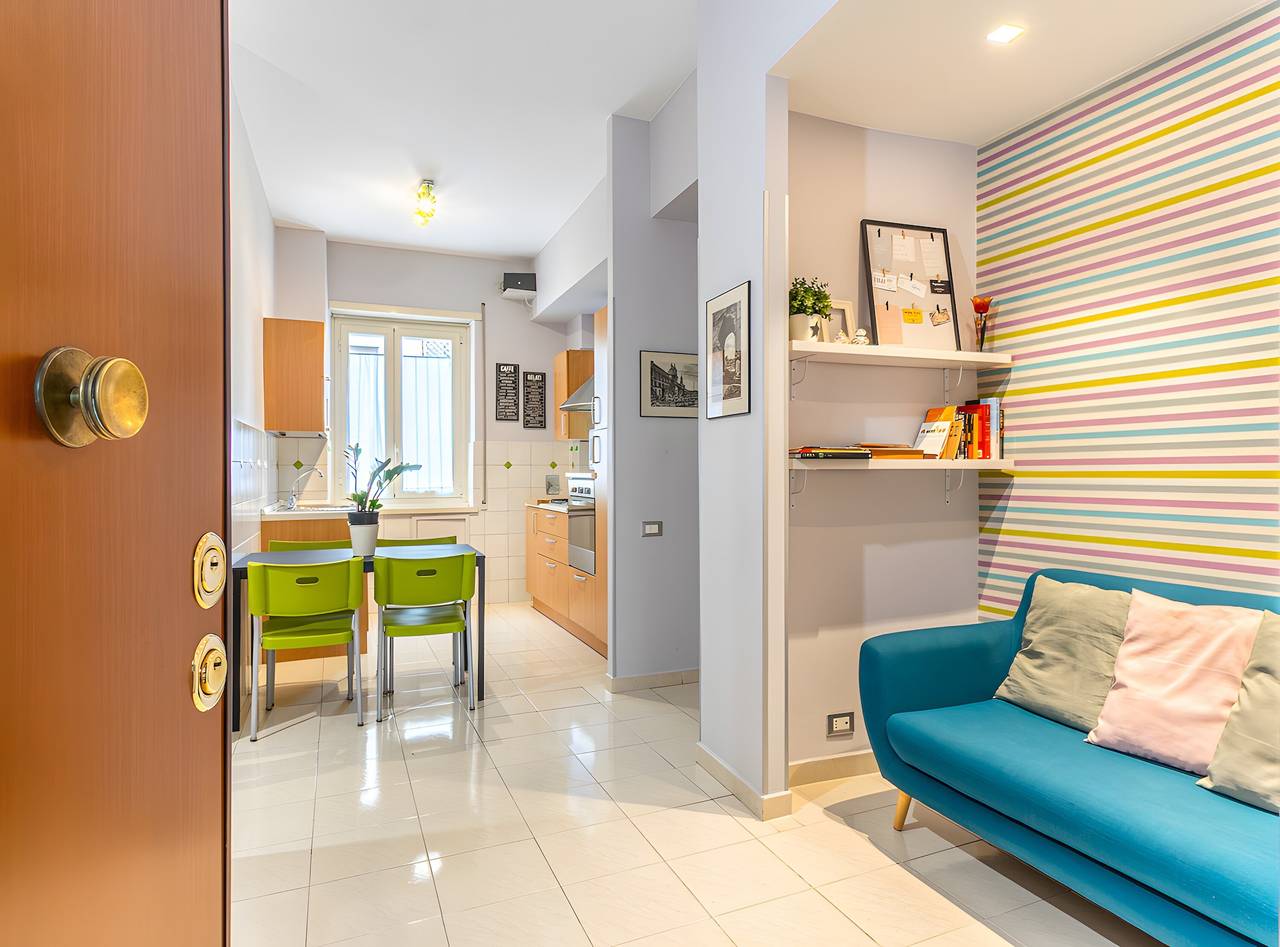 Ganze Wohnung, Apartment 'Claudia - Valpo39' mit Balkon, Wlan und Klimaanlage in Rom, Rom Provinz