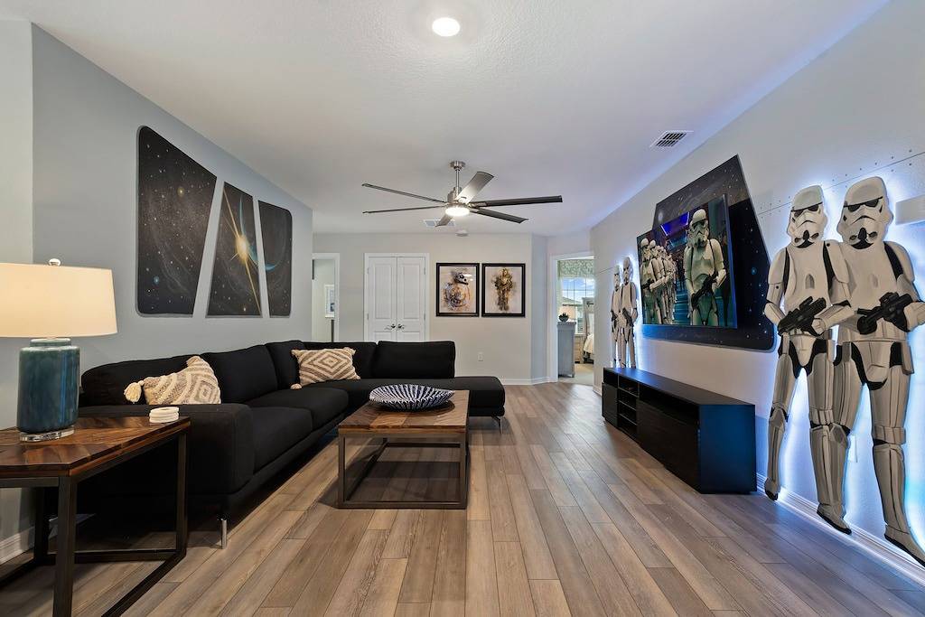 Jurassic Movie Room/ Loft Game Room/ Themed w/ resort amenities in Davenport (FL), Zentral Florida