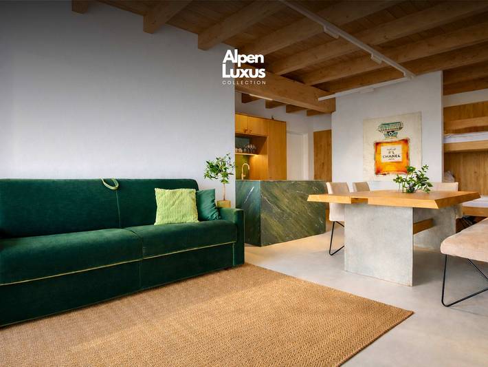 Appartement de vacances pour 8 personnes, avec Jacuzzi et Jardin ainsi que Piscine et Sauna
