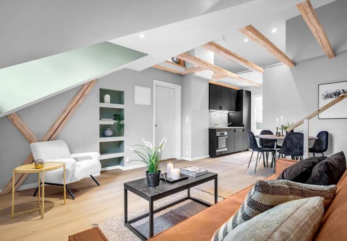 Gîte pour 5 personnes, avec terrasse à Oslo métropole - 2