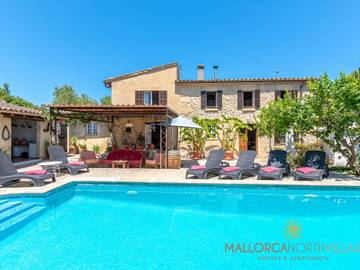 Chalet in Pollença, Serra de Tramuntana für 6 