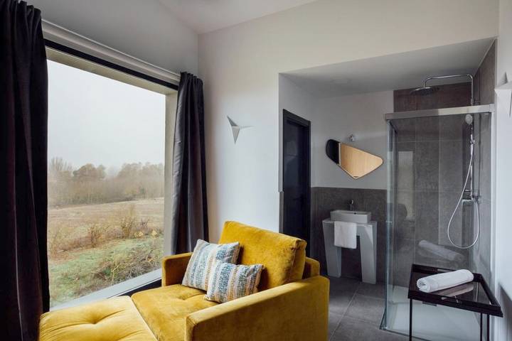Casa rural para 2 personas, con Terraza y Jardín además de Vistas al lago y Vistas en el País Vasco