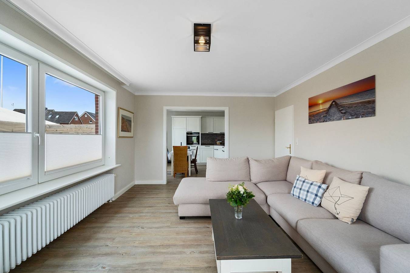 Ganze Wohnung, Helle 3-Zimmer-Wohnung auf einer Ebene in strandnaher Lage in Wenningstedt, Sylt