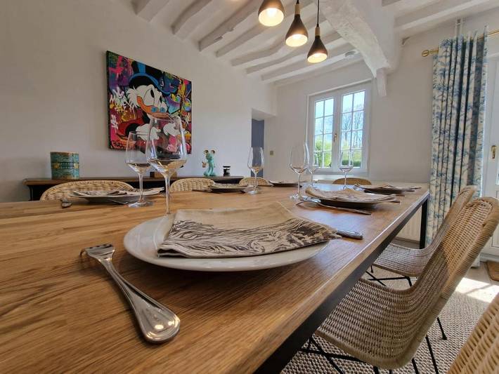 Location de vacances pour 6 personnes, avec jardin à Canouville - 4