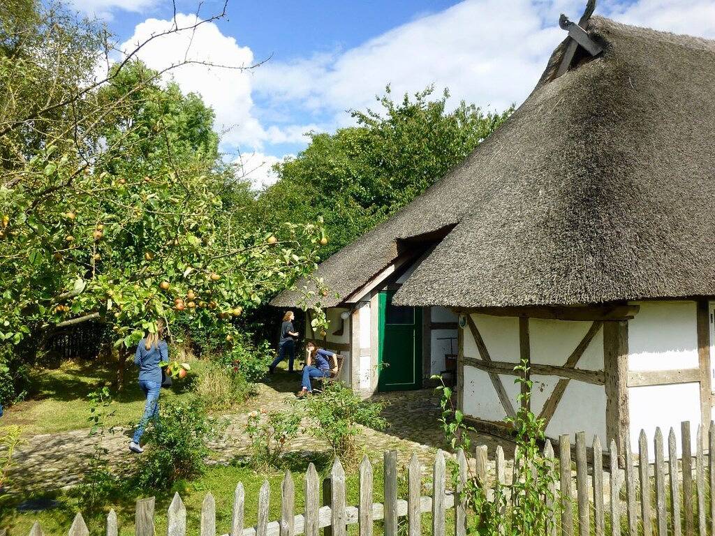 Gemütliche Reetdachkate in Klocksdorf, Carlow