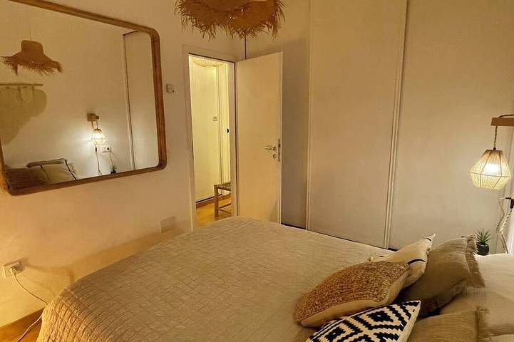Ganze Wohnung, Can Somni: Zen, Chic & Bohemian  App With Pool. A Real Little Gem Fully Equipped in Cala Figuera, Santanyí