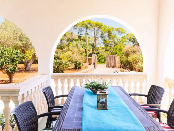 Finca für 4 Personen, mit Balkon und Terrasse sowie Garten in Cala Mondrago - 2