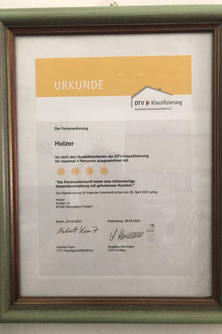 Ferienwohnung für 2 Personen, mit Terrasse und Garten in Rettenberg - 3