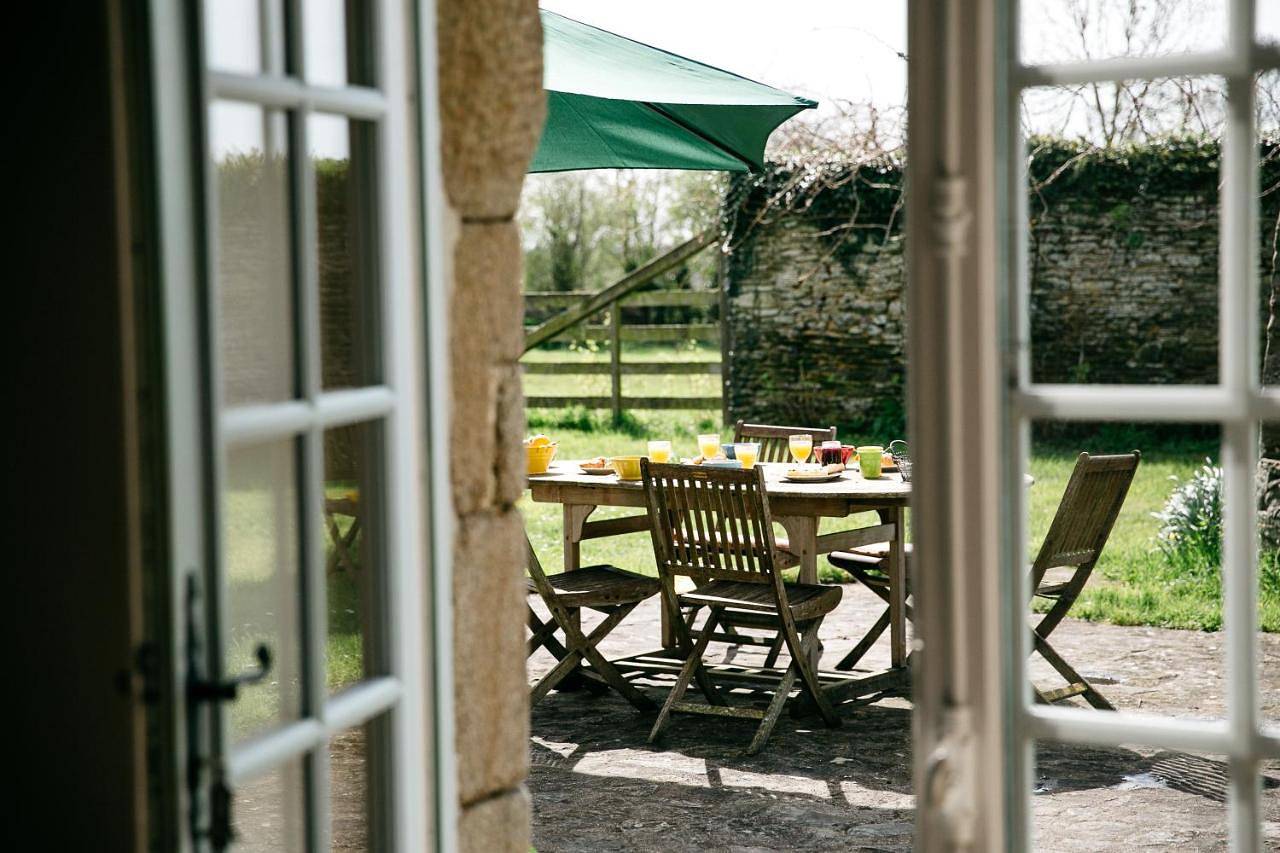 Double or Twin Room with Garden View in Pontorson, Région d'Avranches