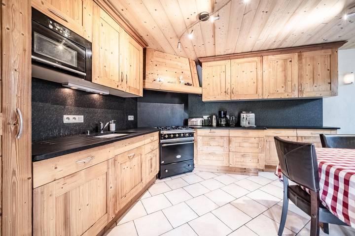 Appartement de vacances pour 10 personnes, avec balcon à Les Gets