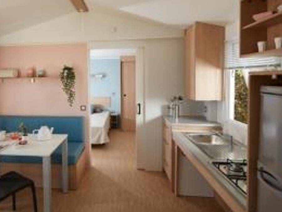 Camping Les Castors - Mobilheim 4 personen - Pmr 35 m², klimatisiert, 2 Zimmer in Calvi, Calvi und Umgebung