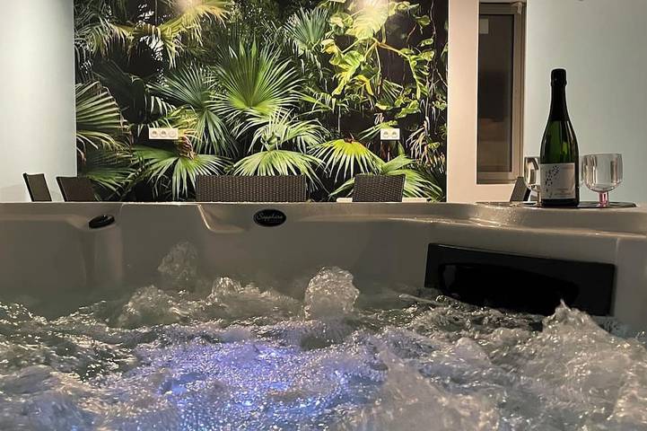 Maison de vacances pour 6 personnes, avec Jacuzzi