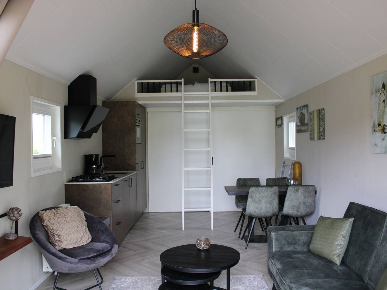 Chalet in den Niederlanden mit Terrassen in IJssel