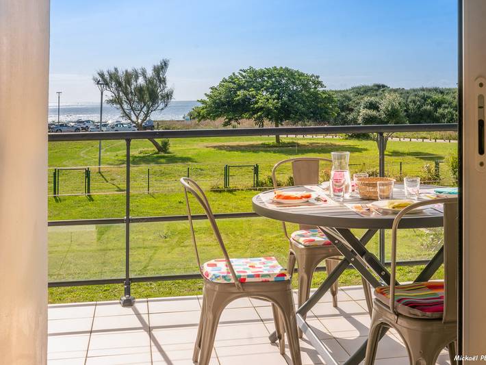 Appartement de vacances pour 4 personnes, avec Balcon et Terrasse à Larmor-Plage