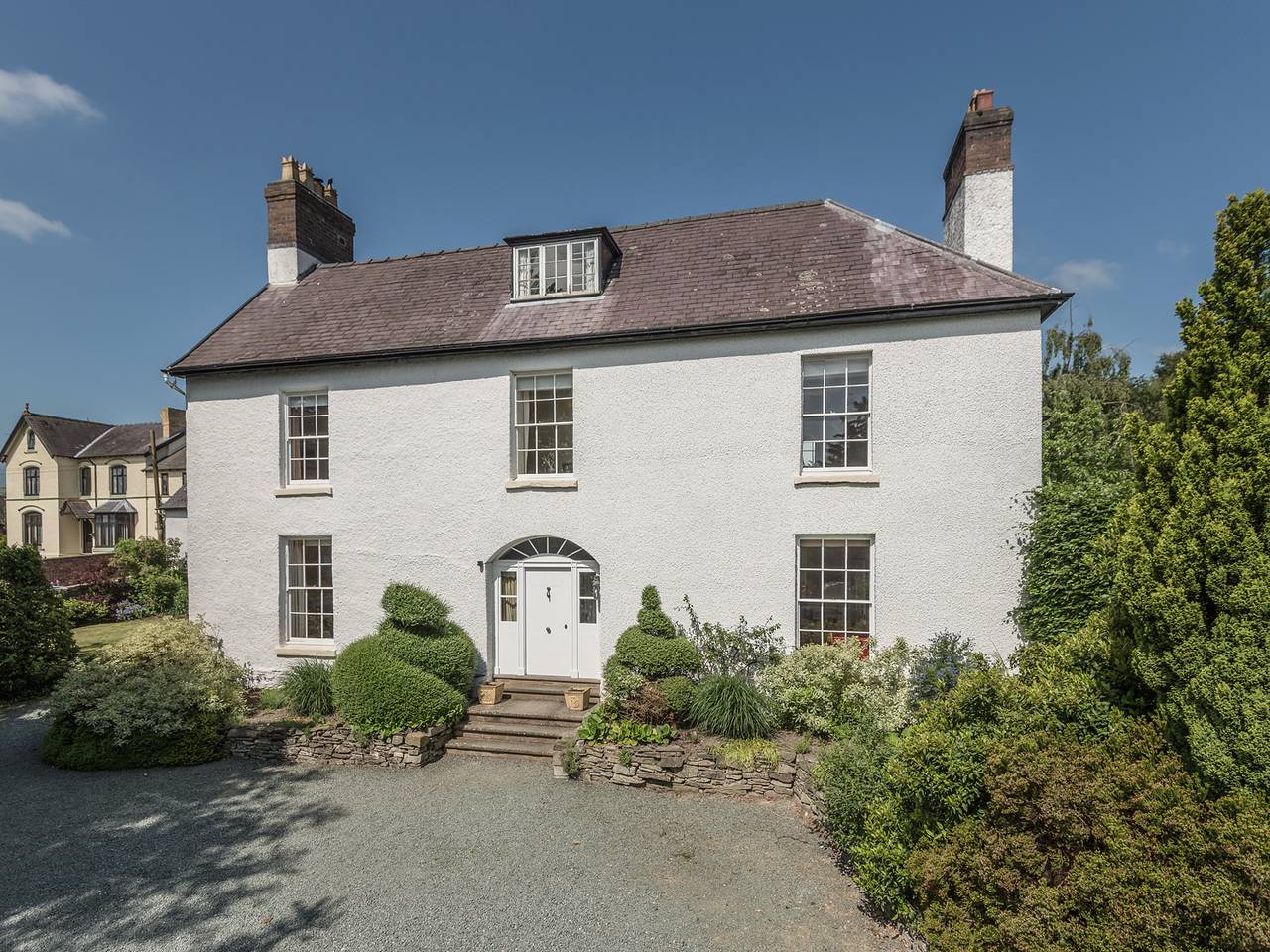 The Old Schoolhouse and Cottage in Shropshire Hills