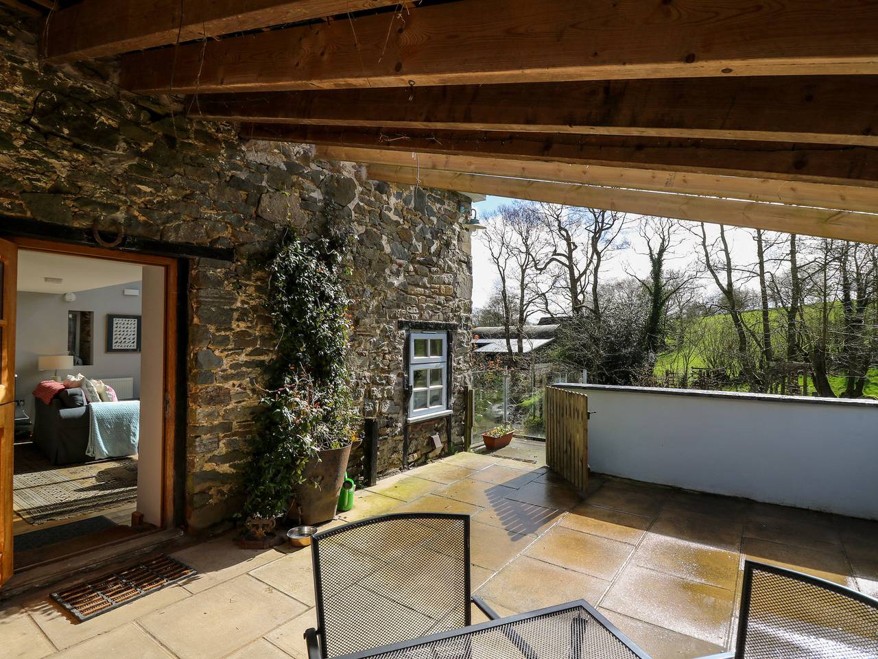 The Barn at Glanoer in Powys