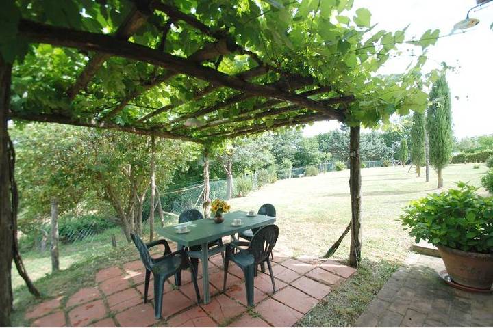 Bauernhaus für 3 Personen mit Garten in Chiusdino, Siena Provinz