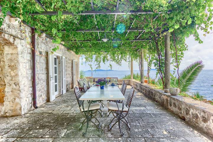 Villa pour 10 personnes, avec piscine et balcon à Mlini - 4