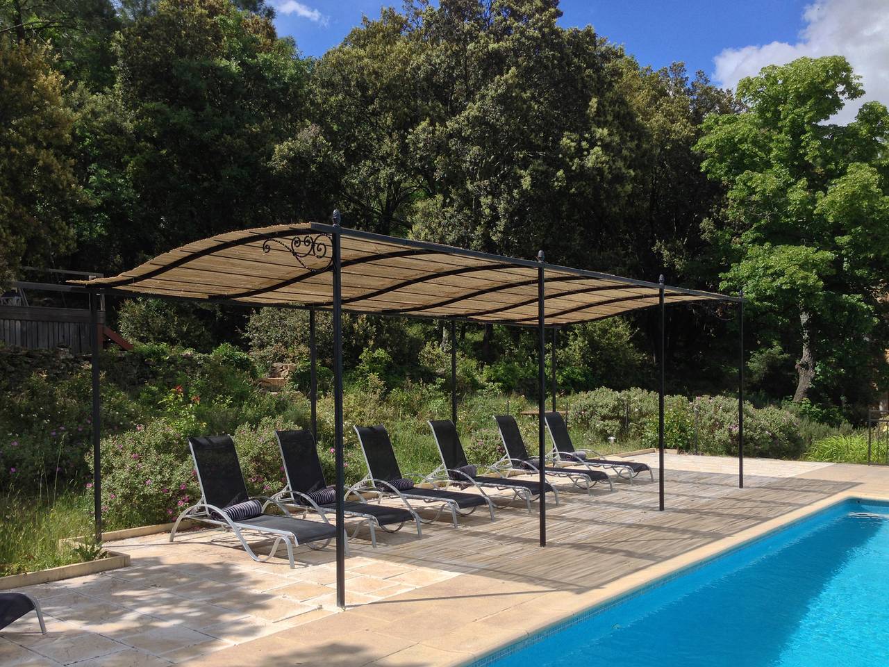 Gîte pour 4 personnes avec piscine in Goudargues, Région de Nîmes