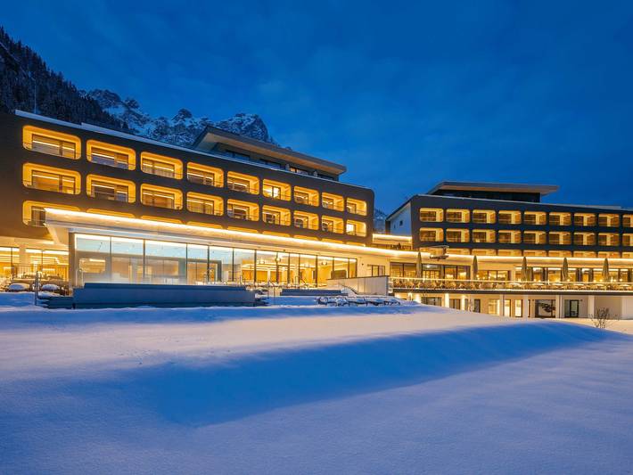 Hotel für 2 Personen, mit Balkon und Terrasse sowie Garten und Pool am Haldensee