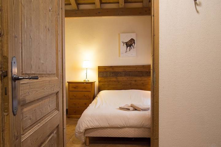 Ganze Wohnung, Luxus-Chalet-Apartment mit herrlichem Blick auf den Mont Blanc im Zentrum von Paradiski in Bellentre, La Plagne-Tarentaise