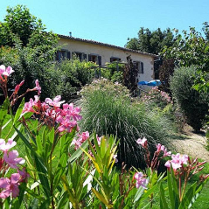 Gîte pour 3 personnes, avec piscine, animaux acceptés dans Cazac