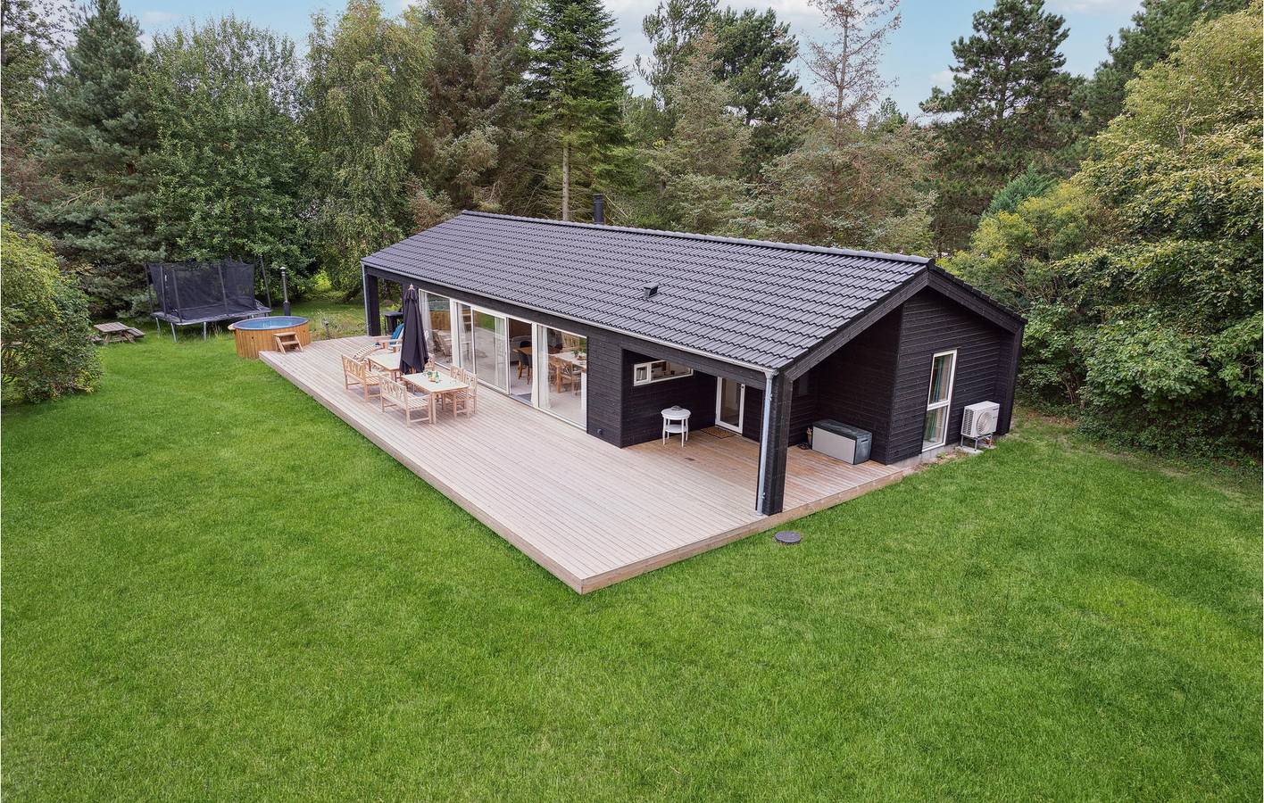 Ferienhaus für 8 Personen mit Sauna in Gudmindrup Lyng, Højby