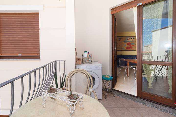Appartamento intero, Appartamento di vacanza 'Casa Pia' con balcone in Codaruina/Valledoria, Valledoria