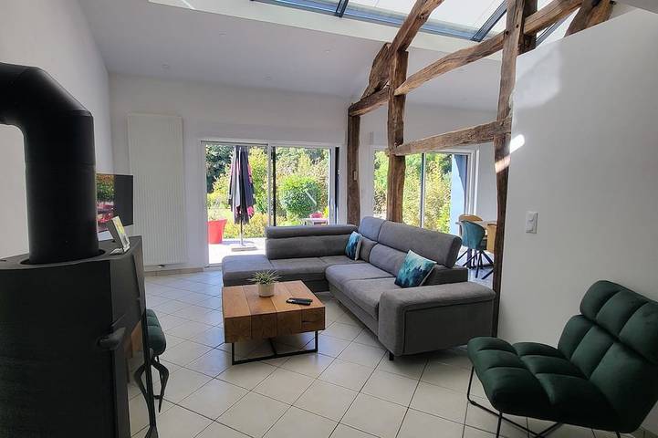 Maison de vacances pour 8 personnes, avec jardin